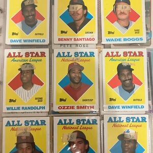 Topps All Star Baseball Cards Collection